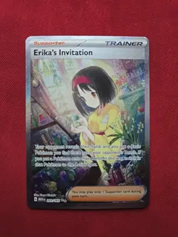 Erika's Invitation 203/165 Sv: Scarlet & Violet 151 Holo Pokemon - Image 1