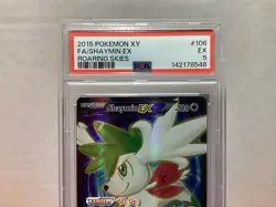 2015 Shaymin EX 106/108 Full Art XY Roaring Skies PSA Graded Pokemon TCG - Image 2