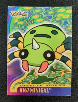 Carte Pokemon : Minigal Topps 2001 Topps Tv Animation Edition #167 🇲🇫 - Image 1