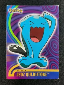 Carte Pokemon : Qulbutoke Topps 2001 Topps TV Animation Edition #202 🇲🇫 - Image 1