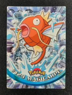 Carte Pokemon : Magicarpe Topps 1999 Topps TV Animation Edition #129 🇲🇫 - Image 1