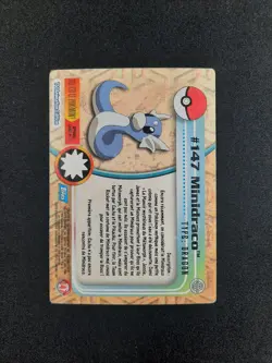 Carte Pokemon : Minidraco Topps 1999 Topps Series 1 Tv Animation Edition #147 FR - Image 2