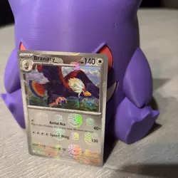 Braviary (Master Ball Pattern) 078/086 Holofoil SV: Black Bolt - NM Pokemon TCG - Image 2