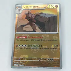 Conkeldurr 049/086 |Master Ball Pattern| - Pokemon TCG SV: Black Bolt BLK - Image 2