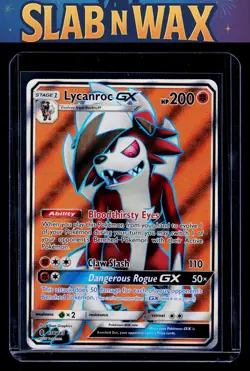 Pokemon tcg SM - Guardians Rising Lycanroc GX (Full Art) #138/145 - Image 1