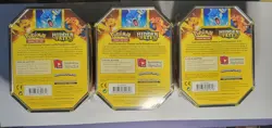 Pokemon Hidden Fates Tins (Set of 3 Tins) - Charizard, Raichu, Gyarados Art Set - Image 2