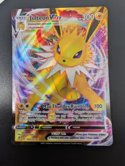 Jolteon VMAX 51/203 Rare Holo VMAX Evolving Skies Pokemon TCG Near Mint - Image 4