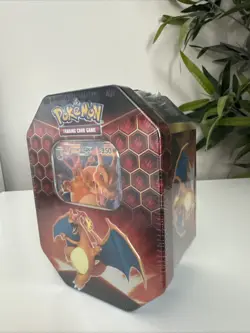 Pokemon Hidden Fates GX Tins Set Charizard - Sealed - Image 2