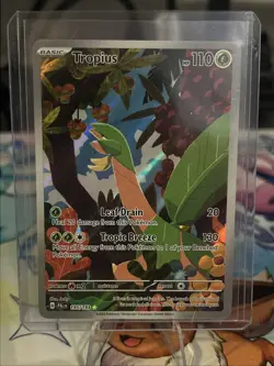 Pokemon TCG Tropius 195/193 Scarlet & Violet Paldea Evolved Illustration Rare - Image 1