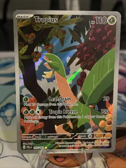 Pokemon TCG Tropius 195/193 Scarlet & Violet Paldea Evolved Illustration Rare - Image 3