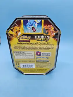 Hidden Fates Tin Charizard GX Factory Sealed Pokemon TCG - Image 4