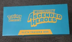 Pokemon TCG Mega Evolution Ascended Heroes ETB Elite Trainer Box Factory Sealed - Image 3