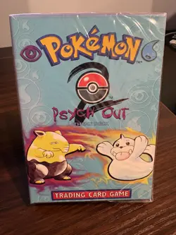 Pokemon Base Set- 3 SEALED Theme Decks - Hot Water, Grass Chopper, & Psych Out - Image 5