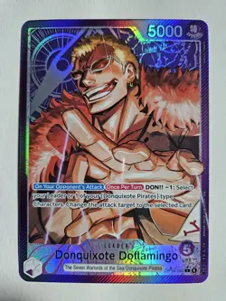 Donquixote Doflamingo - Leader Alt Art - OP14-060 - English - One Piece TCG - Image 1