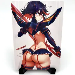 Kill la Kill Ryuko Matoi Sexy Hot Anime Waifu Girl Lewd Goddess Story Art Card - Image 1