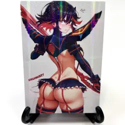 Kill la Kill Ryuko Matoi Sexy Hot Anime Waifu Girl Lewd Goddess Story Art Card - Image 2