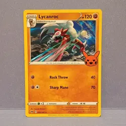 Pokemon TCG Lycanroc 095/185 Stage 1 120 HP Rare Card Stock Card - Image 1