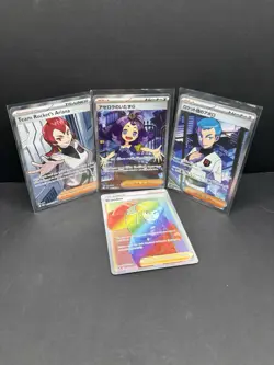 Pokemon Trainer Full Art Card Lot Ariana Apollo Brandon JP/ENG Holo - Image 1