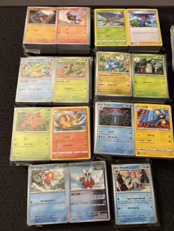 Pokemon Cards KOREAN INDONESIAN ENGLISH Bulk 1300+ - Image 1