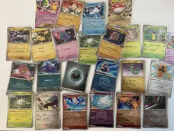 Pokemon TCG Mega Ascended Heroes Reverse Stamped Holo & EX Bundle Cards Mint - Image 1