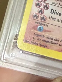PSA 1 Ho-Oh 7/64 2001 Neo Revelation Holo Rare Pokemon Card - Image 3