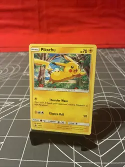 2016 Pokemon Pikachu SM04 Promo Card MP - Image 1
