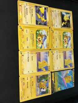 Pokemon TCG 8 card Pikachu Lot - Image 1