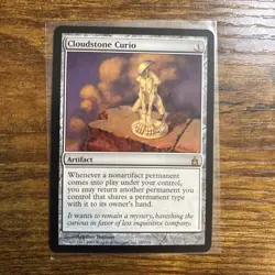 Magic The gathering Cloudstone Curio (Ravnica) near Mint - Image 5