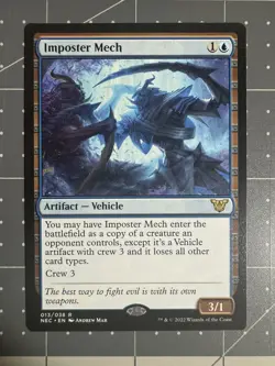 MTG Imposter Mech - Kamigawa: Neon Dynasty Commander #049 NM - Image 1