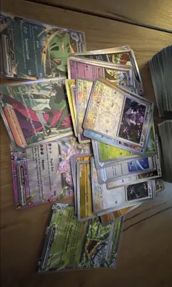 Pokemon Prismatic Evolutions Lot ( 479 Basic, 29 Holo, 3 exs, 1 Rare Full Art) - Image 4