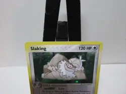 Pokemon Slaking 12/109 EX Ruby Sapphire Holo Rare SWIRL 2003 - Image 4