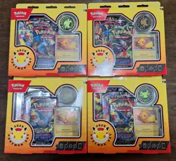 ​LOT OF 4 Pokemon Day 2026 Collection Box SEALED - 30th Anniversary Pikachu - Image 1