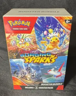 Pokemon TCG Surging Sparks Booster Bundle Factory Sealed - Image 1