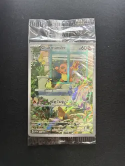 Pokemon: Charmander Scarlet & Violet Full Art Holo Promo 044 FACTORY SEALED - Image 1