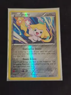 Jirachi 42/108 Reverse Holo Rare Pokemon XY Roaring Skies NM - Image 1