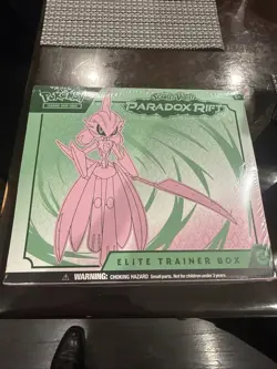 POKEMON Scarlet & Violet Paradox Rift Elite Trainer Box ETB Iron Valiant - Image 1