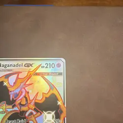 Pokemon TCG Naganadel GX SV63/SV94 Hidden Fates Shiny Vault Holo 210HP Stage 1 - Image 5
