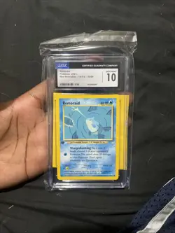 Pokemon CGC Gem Mint 10 Neo Revelation Unlimited Remoraid 50/64 - Image 1