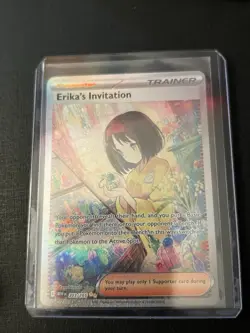 Pokemon TCG: Erika's Invitation 203/165 Scarlet Violet 151 Holo Special NM/Mint - Image 1