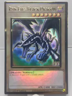 Red-Eyes Black Dragon MAGO-EN003 1st Edition MAXIMUM GOLD RARE Mint Yu-Gi-Oh! - Image 1