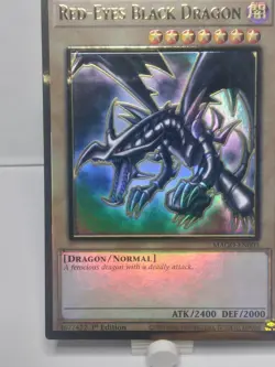 Red-Eyes Black Dragon MAGO-EN003 1st Edition MAXIMUM GOLD RARE Mint Yu-Gi-Oh! - Image 2