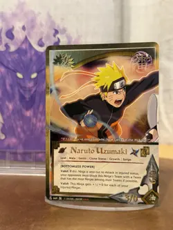 Naruto CCG Naruto Uzumaki 2002 Ninja Card Bandai 2007SP #669 - Image 1