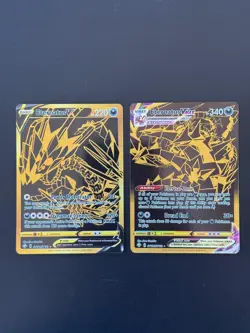 2x Lot Eternatus V VMAX Shining Fates SV121 SV122 Shiny Holo Pokemon Cards AA6 6 - Image 1