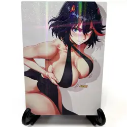 Kill la Kill Ryuko Matoi Sexy Hot Anime Waifu Girl Lewd Goddess Story Art Card - Image 2