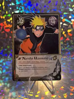 Naruto Collectible Card Game: Naruto Uzumaki PR 038 Holo Shonen Jump Promo - Image 1