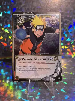 Naruto Collectible Card Game: Naruto Uzumaki PR 038 Holo Shonen Jump Promo - Image 2