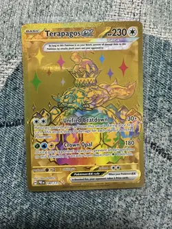 Terapagos ex - 180/131 SV: Prismatic Evolutions NM Pokemon Card TCG - Image 1
