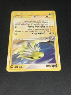 Pokemon TCG Jolteon 2 card lot, Sandstorm Holo, Jungle Unlimited - Image 4