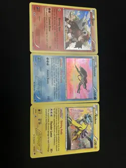 Pokemon TCG 3 card Promo lot, Raikou, Suicune, Entei - Image 1