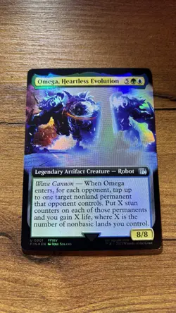 Omega, Heartless Evolution (Extended Art) FOIL - FINAL FANTASY (FIN) (501) - Image 1